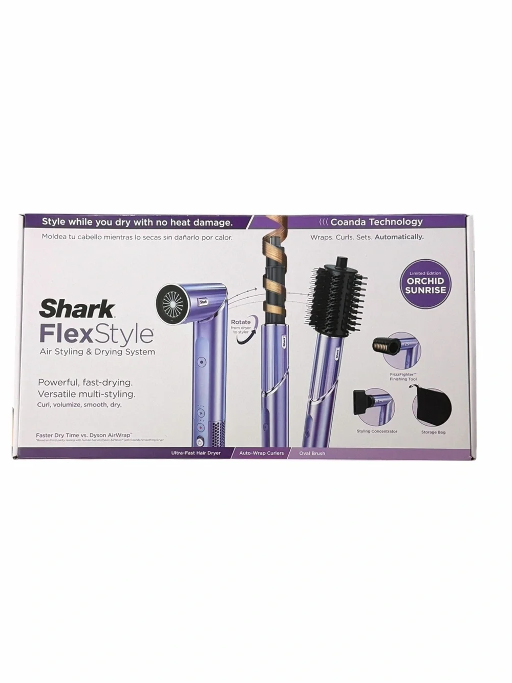 Shark Beauty FlexStyle Air Styling & Drying System Orchid Sunrise